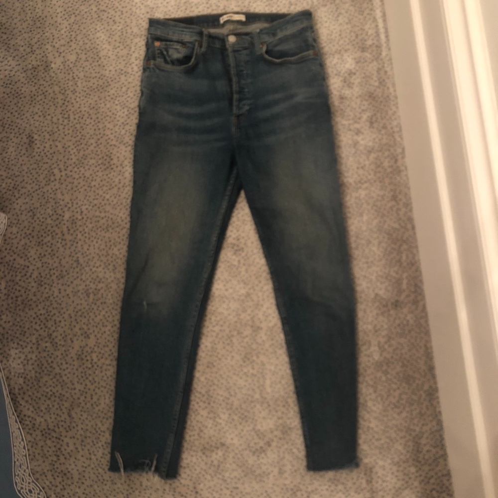 Re/Done Straight Leg Jeans
